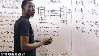 Strength of materials ||Simple stresses and strains|| Numerical five...