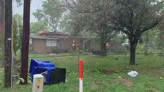 Reported tornado causes home damages in Winona area