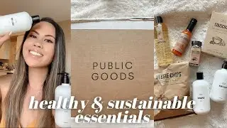 PUBLIC GOODS HAUL | natural and eco friendly food and household products!