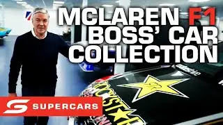 Inside Zak Brown's garage - A tour of McLaren F1 boss' car collection | Supercars 2023