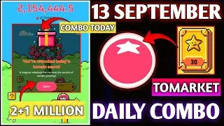 🍅Tomarket Airdrop Combo 12 September 2024 |Tomarket Daily Combo Today|Tomarket SnapShot 12 September