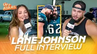 Lane Johnson Talks Eagles After Jason Kelce & Eagles Season Expectations From OL Masterminds