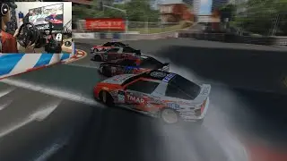 LFS - TANDEM DRIFT IN SOUTH CITY | VERTEX PERFORMANCE (T500RS CAM)