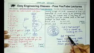 Compiler Design Solved Questions Part 2 - Control Flow Graph and other important Numericals