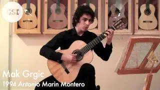 Myers 'Cavatina' played by Mak Grgic