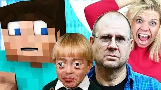 THE CRAZIEST FAMILY ON MINECRAFT! (MINECRAFT TROLLING)