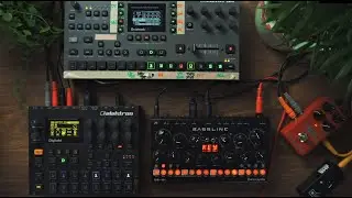 My Favorite Minimal Setup ~ Erica Synths DB-01, Digitakt, Octatrack MK2, TC Hall of Fame