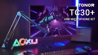 TONOR TC30+ USB Condenser Microphone Kit for Gaming, Streaming, YouTube, Podcasting, Singing