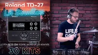 Roland TD-27 LA Studios Sound Edition: Download custom kits by drum-tec