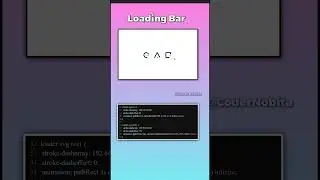 How To Create Loading Bar Html and CSS | Html And Css Process Bar 