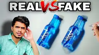 Real vs Realistic drawing | Which is real? | So realistic that... 😵😱