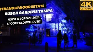 Stranglewood Estate Busch Gardens Howl O Scream 2024 | Hold your nose!