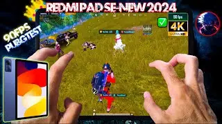 👿Redmi PAD SE PUBG Test New 2024😤DON'T BUY!🔥ERIANGLE 90FPS PUBGTest🤯Redmi PAD SE PUBG/BGMI TEST 2024