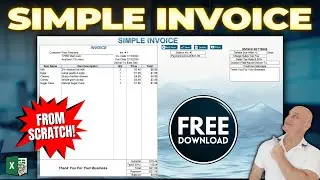 How To Create A Simple Invoice From Scratch In Excel