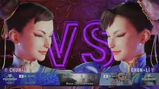 Street Fighter 6 - Momochi_682 (Chun Li) VS あおがね (Chun Li)