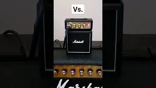 Guitar Amps: Marshall JCM800 vs. MS-2 mini amp 