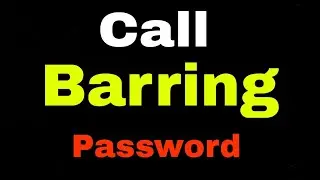 Call barring password Airtel, jio, vi,How to get call barring password, what is call barring,airtel