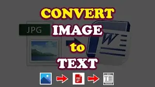 How to Convert Image to Text Document in MS Word without any Software | FREE in Windows PC | Mobile