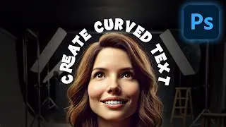 How to CURVE TEXT in Photoshop