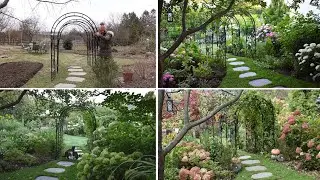 Designing a New Garden from Start to Finish // Hydrangea Garden Tour Through the Seasons