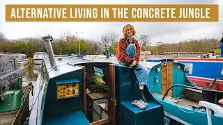 Life On A Cosy Floating Home In The Big City | Beautiful Narrowboat Tour