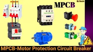 MPCB Motor Protection Circuit Breaker Wiring Connection | MPCB Connection | 3 Phase Motor Protection