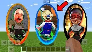 ВЫБЕРИ ПРАВИЛЬНЫЙ ПОРТАЛ МОРОЖЕНЩИК ICE SCREAM ФРЕДДИ EVIL NUN MR MEAT ЛОВУШКИ ИСПЫТАНИЯ МАЙНКРАФТ
