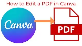 How to Edit a PDF in Canva