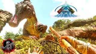 ARK Survival Ascended Ep2  Spino in The Back Yard Time to go!!