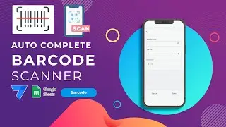 AppSheet Tutorial | Barcode scanner Auto complete form (2022) #tutorial #appsheet #lowcode #google
