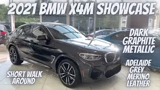 2021 BMW X4M Showcase - Dark Graphite Metallic with Adelaide Grey Merino Leather