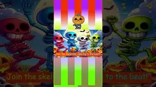 The Skeleton Dance | Halloween Song for Kids | eLearning4Kids