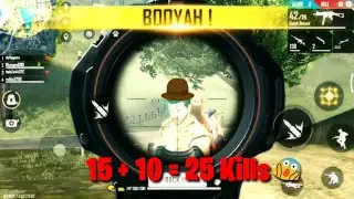 FREE FIRE Game 10+15 = 25 kills in bermuda,#freefire ,free fire