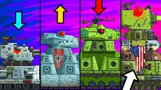 Evolution of KV-44 Hybrids - Cartoons about tanks