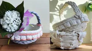 DIY / We make a basket from the mass / (Part 4) Painting