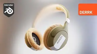 Product Design in Blender: Headphones [Full Process]