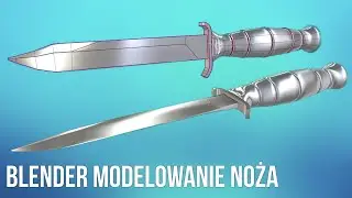 Modelowanie Noża Ze Zdjęcia w Blender 3.0