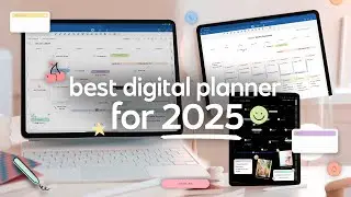 The BEST Digital Planner for 2025 | Calendar Integration, Customizable, + MORE!