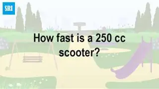 How fast is a 250cc scooter