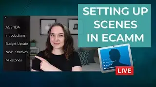 Setting Up Scenes in Ecamm Live (Preparing the Virtual Camera for Zoom)