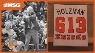 Coach Red Holzman Honored at MSG | New York Knicks