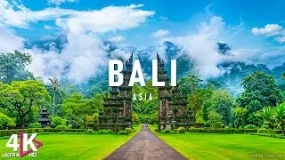 Bali 4K - Deep Relaxation Film With Relaxing Music - Nature Of Indonesia - Video 4K Ultra HD