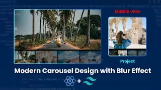 React Carousel with Blur Effect using Tailwind CSS (2024)