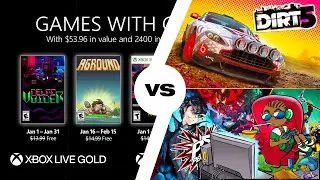 PS Plus January 2022 vs Xbox Games with Gold January 2022 - Free Games Lineup Review