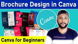 How to Make Brochure in Canva | Brochure Design | Urdu