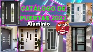 ✅️ Puertas de Aluminio ⭐️ Catálogo de Puertas🚪 Ideas para hacer una puerta