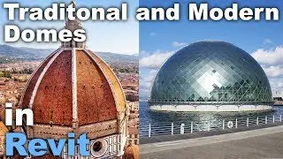 Domes in Revit Tutorial (Modern and Traditional)