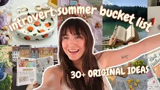 Summer Bucket List To Do Alone + A few days in my life vlog