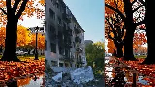 Фронтовой город Мирноград ранее Димитров Донецкая область Украина Россия 2024
