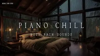 Quick Sleep Remedy: Soothing Window Rain and Piano Music 🌧️🌿 Eliminate Fears And Negative Thoughts🎹💤